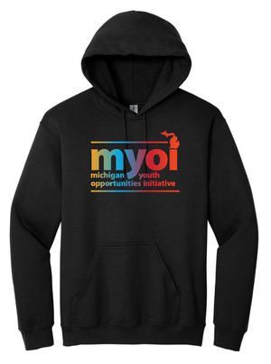 Custom Printed Apparel | MYOI Fundraiser | Black Gildan Fountain Print Hoodie - Hoodie - MYOI Fundraiser - 18302