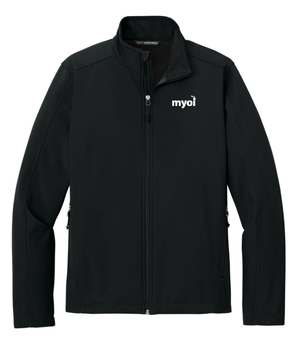 Custom Printed Apparel | MYOI Fundraiser | Black Port Authority Soft Shell Jacket - Jacket - MYOI Fundraiser - 18302