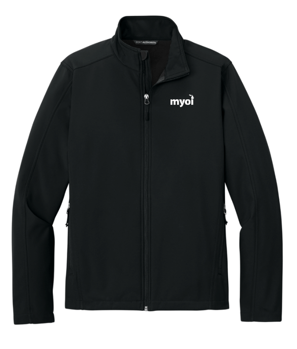 Custom Printed Apparel | MYOI Fundraiser | Black Port Authority Soft Shell Jacket - Jacket - MYOI Fundraiser - 18302