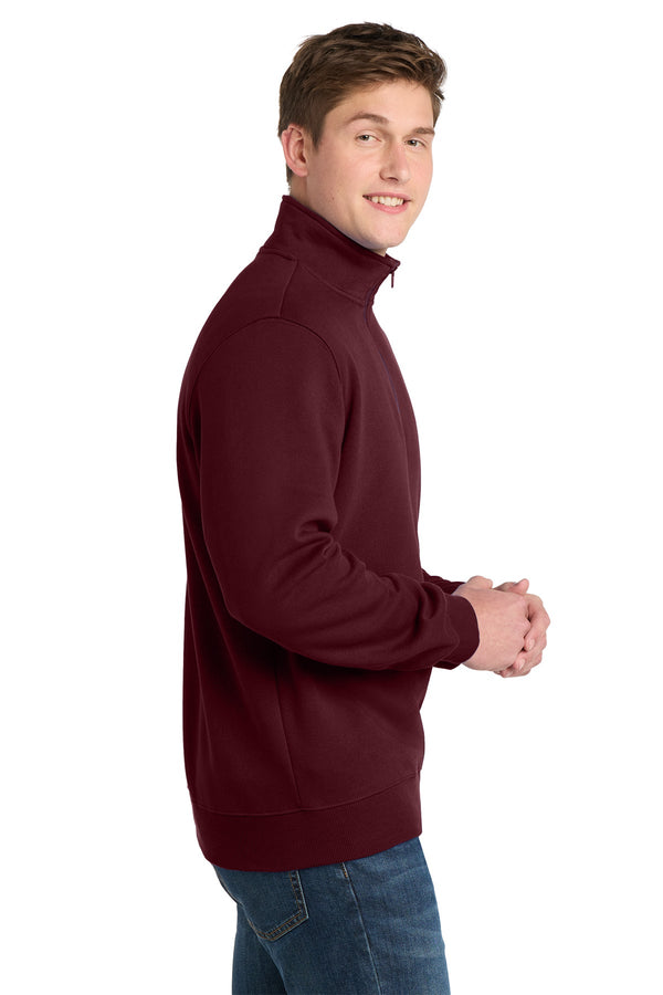 Custom Printed Apparel | MYOI Fundraiser | Maroon Sport Tek 1/4 Zip Sweatshirt - Quarter Zip - MYOI Fundraiser - 18302