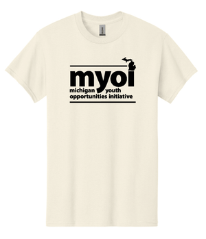 Custom Printed Apparel | MYOI Fundraiser | Natural Gildan T-Shirt - T-Shirt - MYOI Fundraiser - 18302