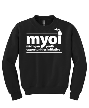 Custom Apparel - Screen Printing - MYOI Fundraiser - Youth Heavy Blend Crewneck Sweatshirt (Multiple Colors Available) - MYOI Fundraiser 2025 - 17423