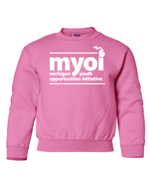 Custom Apparel - Screen Printing - MYOI Fundraiser - Youth Heavy Blend Crewneck Sweatshirt (Multiple Colors Available) - MYOI Fundraiser 2025 - 17423