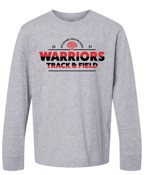 Custom Apparel - Screen Printing - NCCS Track & Field Youth LS T-shirt - NCCS Track & Field - 15598