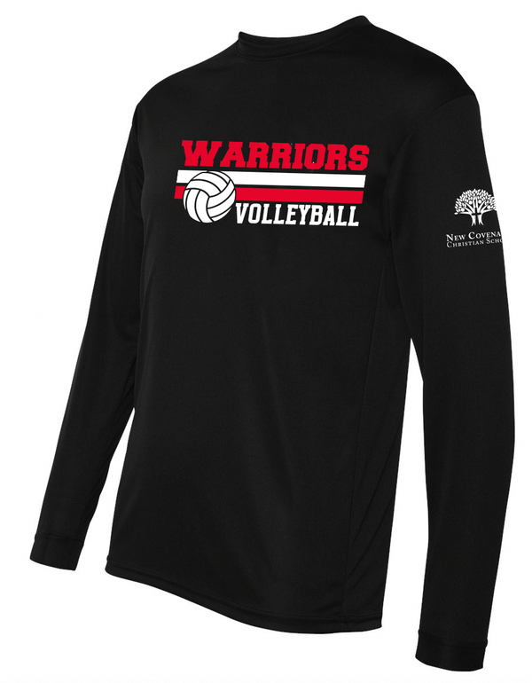 Custom Printed Apparel | NCCS Volleyball - Player Long Sleeve Warm - up - NCCS Vball - 18312