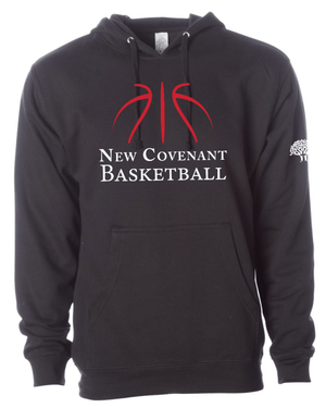Custom Printed Apparel | NCSS Basketball 2025 - Adult Unisex Black Hoodie - NCCS Basketball 25 - 18690