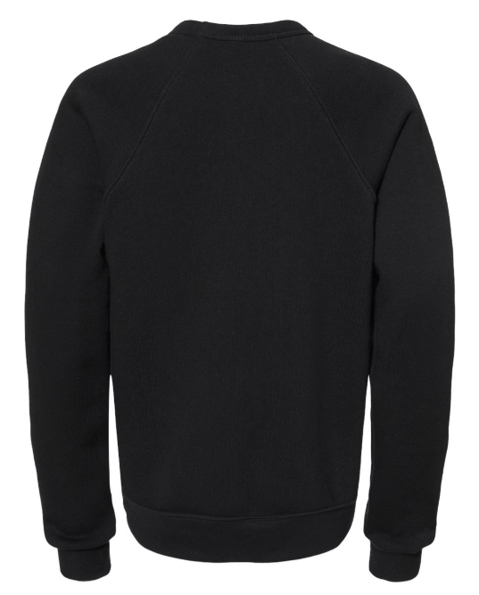 Custom Apparel - Screen Printing - New Covenant Christian School Basketball - Youth Fleece Raglan Sweatshirt - New Covenant Christian School Basketball - 17096