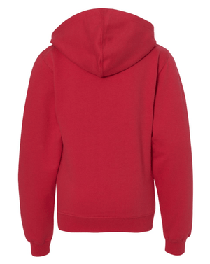 Custom Apparel - Screen Printing - New Covenant Christian School Volleyball - Youth Midweight Hooded Sweatshirt - New Covenant Christian School Volleyball - 16530