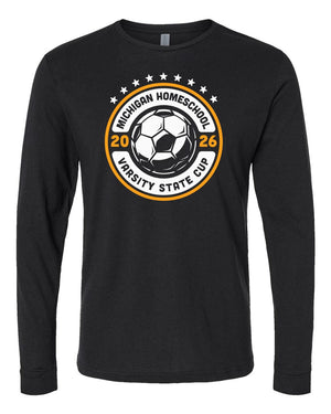LA Dragons Fall Tournament 2026 Long Sleeve Black front view