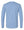 Okemos Fall Staff Shop Long Sleeve Heather Columbia Blue back view