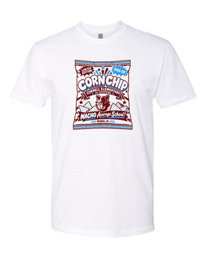 Cornell Elementary T-Shirt White front view