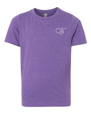 Children's Ballet Theatre T-Shirt Purple Rush front view