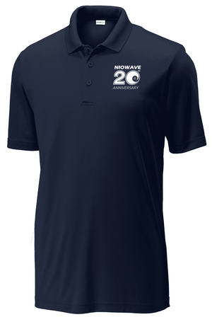 Custom Printed Apparel | Niowave - 20 Year Anniversary Unisex Performance Polo - Niowave - 18935