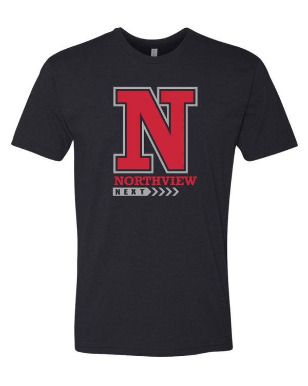 Custom Apparel - Screen Printing - Northview Next - Unisex T-Shirt ~ Black / Dark Grey - Northview Next - 16806