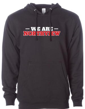 Custom Apparel - Screen Printing - Northview Staff 2024 - Adult Black Hooded Sweatshirt - Northview Staff 2024 - 16440