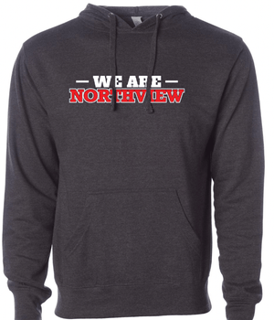 Custom Apparel - Screen Printing - Northview Staff 2024 - Adult Charcoal Hooded Sweatshirt - Northview Staff 2024 - 16440