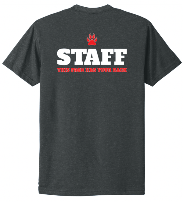 Custom Printed Apparel | Northview Staff Fall 2025 - Adult T-Shirt Staff Design (Charcoal/Black) - Northview Staff F25 - 18599