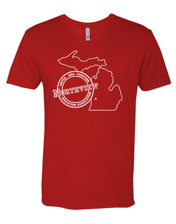 Custom Printed Apparel | Northview Staff - Unisex V Neck T-Shirt - Northview Staff - 18276