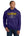 Ashland University Lacrosse Hoodie Purple front view