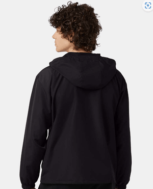 Custom Apparel - Screen Printing - Oakwood Elementary Spirit Store - Hooded Packable Quarter Zip Jacket - Oakwood Elementary Spirit Store - 16634