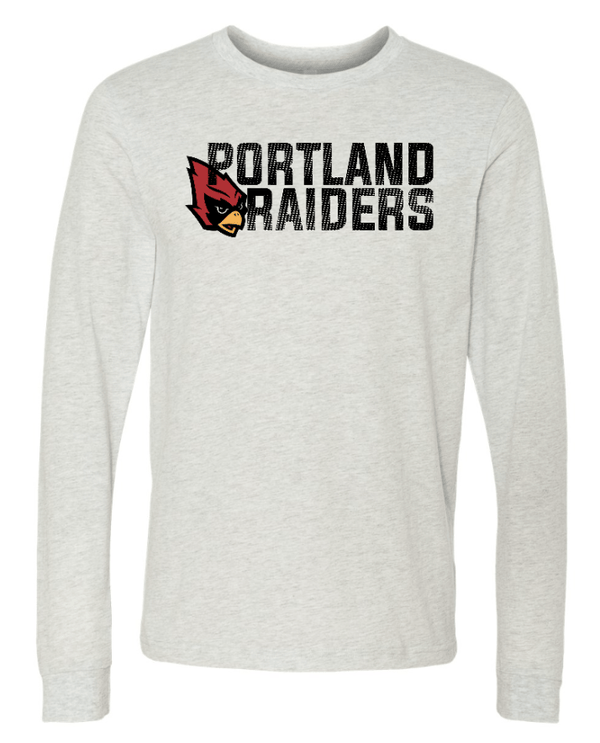 Custom Apparel - Screen Printing - Oakwood Elementary Spirit Store - Long Sleeve T-Shirt (Portland Raiders Design) - Oakwood Elementary Spirit Store - 16634