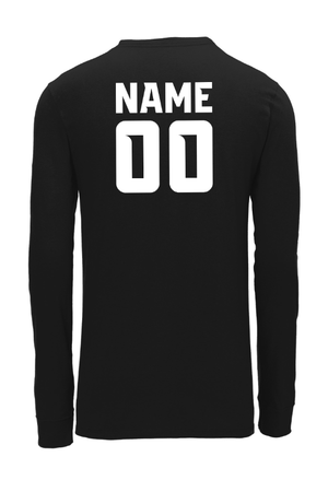 Custom Apparel - Screen Printing - OHS Baseball 2025 - Round 1 (Spring Trip) - Nike Long Sleeve T-Shirt **Personalization Optional** - OHS Baseball 2025 - Round 1 - 17360