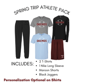Custom Apparel - Screen Printing - OHS Baseball 2025 - Round 1 (Spring Trip) - Spring Trip Pack - OHS Baseball 2025 - Round 1 - 17360
