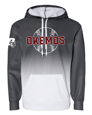 Custom Apparel - Screen Printing - OHS Baseball 2025 - Round 2 - Hex Hooded Sweatshirt **Personalization Optional** - OHS Baseball 2025 - Round 2 - 17443