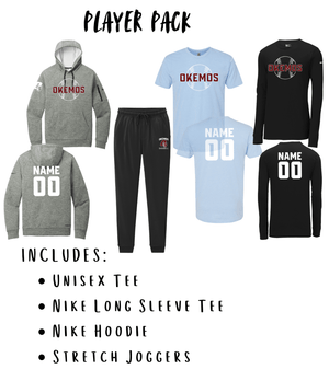 Custom Apparel - Screen Printing - OHS Baseball 2025 - Round 2 - Player Pack **Personalization Optional** - OHS Baseball 2025 - Round 2 - 17443