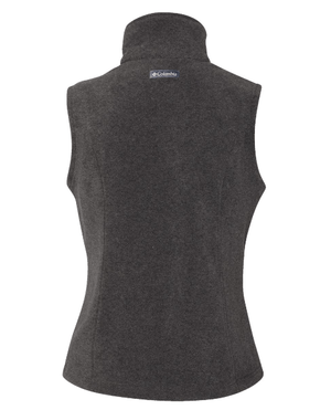 Custom Apparel - Screen Printing - OHS Baseball 2025 - Round 2 - Women's Columbia Fleece Vest - OHS Baseball 2025 - Round 2 - 17443