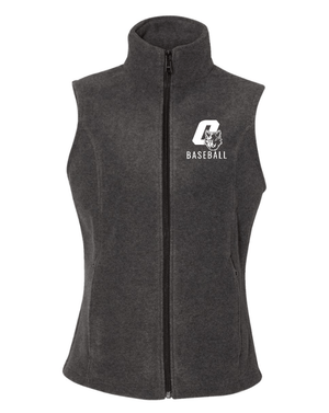 Custom Apparel - Screen Printing - OHS Baseball 2025 - Round 2 - Women's Columbia Fleece Vest - OHS Baseball 2025 - Round 2 - 17443