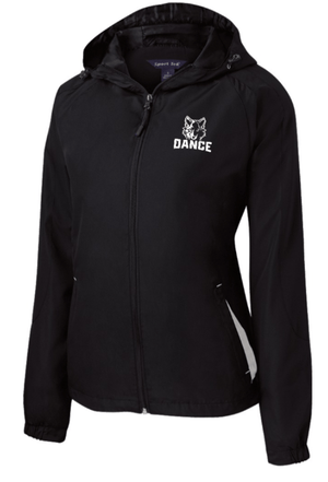 Custom Apparel - Screen Printing - OHS Dance Team - Ladies Colorblock Hooded Jacket - OHS Dance Team - 16222