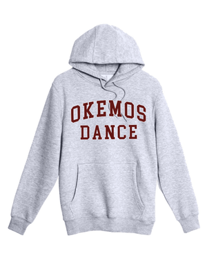 Custom Printed Apparel | OHS Dance Team - Unisex Premium Pullover Hoodie *Grey / Black* - OHS Dance Team 25/26 - 18162