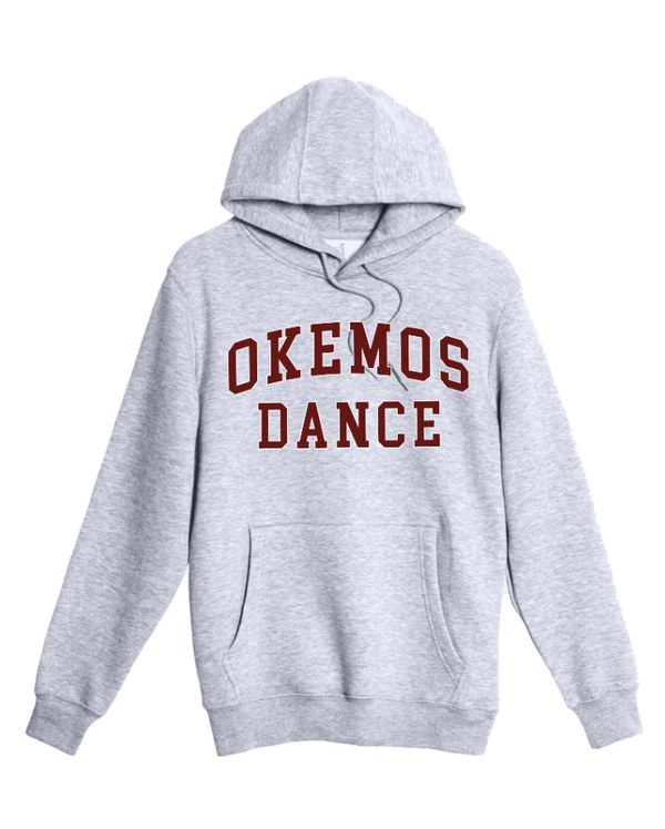Custom Printed Apparel | OHS Dance Team - Unisex Premium Pullover Hoodie *Grey / Black* - OHS Dance Team 25/26 - 18162