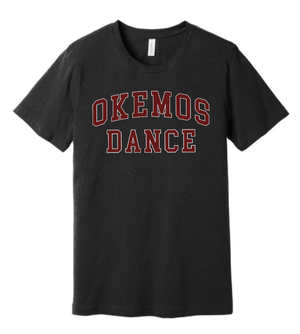 Custom Printed Apparel | OHS Dance Team - Unisex T-Shirt *Black / Grey* - OHS Dance Team 25/26 - 18162