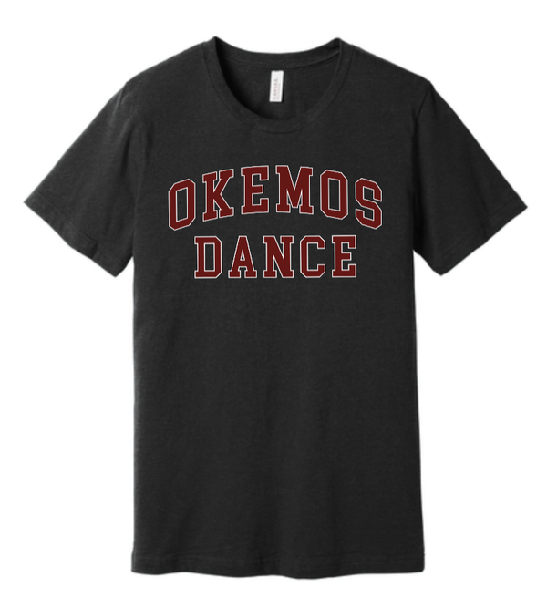 Custom Printed Apparel | OHS Dance Team - Unisex T-Shirt *Black / Grey* - OHS Dance Team 25/26 - 18162