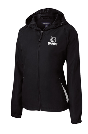 Custom Printed Apparel | OHS Dance Team - Women's Colorblock Hooded Jacket - OHS Dance Team 25/26 - 18162
