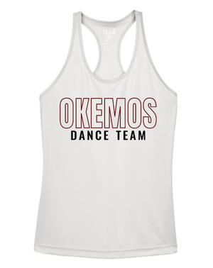 Custom Printed Apparel | OHS Dance Team - Women's Performance Racerback Tank - OHS Dance Team 25/26 - 18162