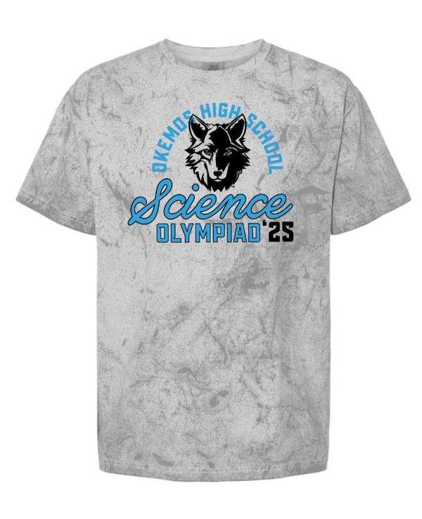 Custom Apparel - Screen Printing - OHS Science Olympiad - Colorblast Heavyweight T-Shirt - T-Shirt - OHS Science Olympiad - 17349