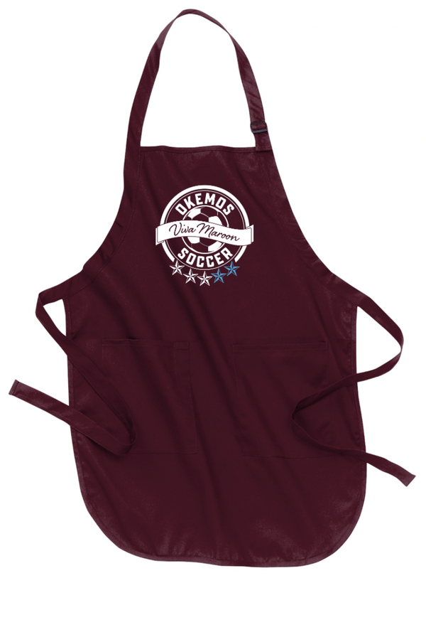 Custom Apparel - Screen Printing - OHS Soccer Spirit Store - Full Length Apron w/ Pockets - OHS Soccer - 16047
