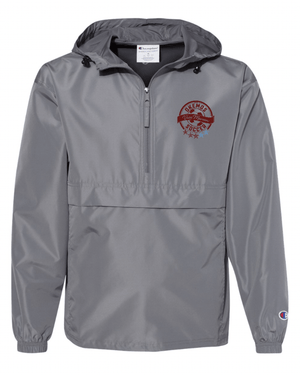 Custom Apparel - Screen Printing - OHS Soccer Spirit Store - Hooded Packable 1/4 Zip Jacket - OHS Soccer - 16047