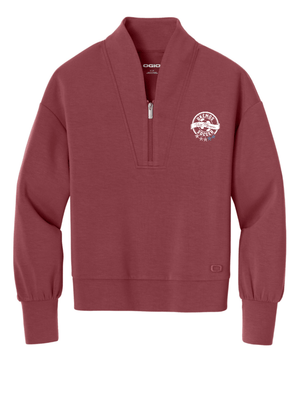 Custom Apparel - Screen Printing - OHS Soccer Spirit Store - Women's 1/4 Zip Pullover - OHS Soccer - 16047