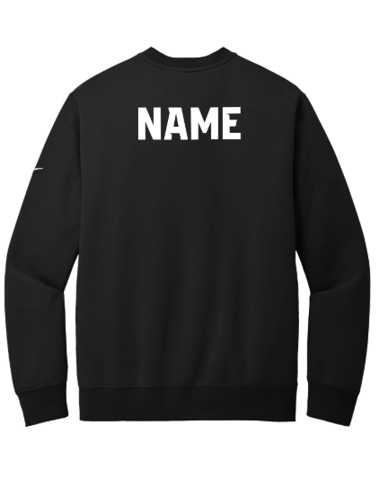 Custom Printed Apparel | OHS Volleyball - Nike Fleece Crewneck (Personalization Optional) - OHS Volleyball - 18261