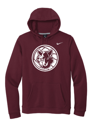 Custom Printed Apparel | OHS Volleyball - Nike Fleece Pullover Hoodie (Personalization Optional) - OHS Volleyball - 18261