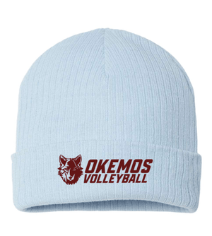 Custom Printed Apparel | OHS Volleyball - Sustainable Rib Cuffed Beanie - OHS Volleyball - 18261