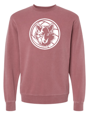 Custom Printed Apparel | OHS Volleyball - Unisex Midweight Pigment - Dyed Crewneck Sweatshirt - OHS Volleyball - 18261