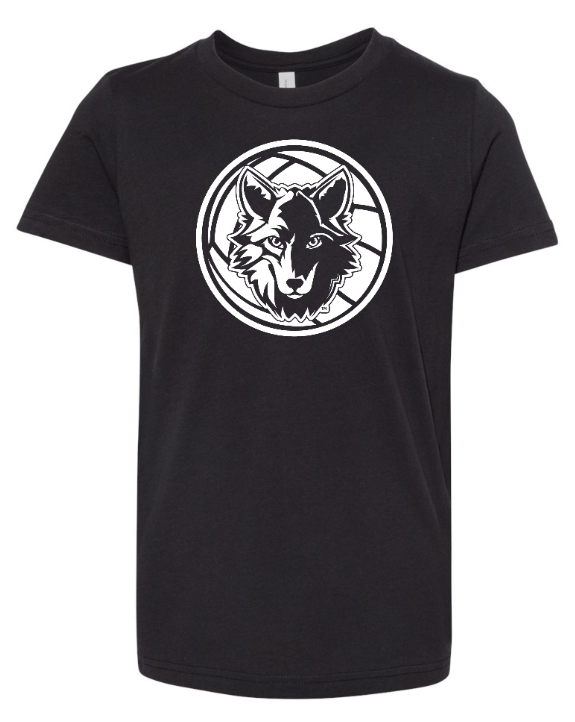 Custom Printed Apparel | OHS Volleyball - Youth T-Shirt (Maroon / Black) Personalization Optional - OHS Volleyball - 18261