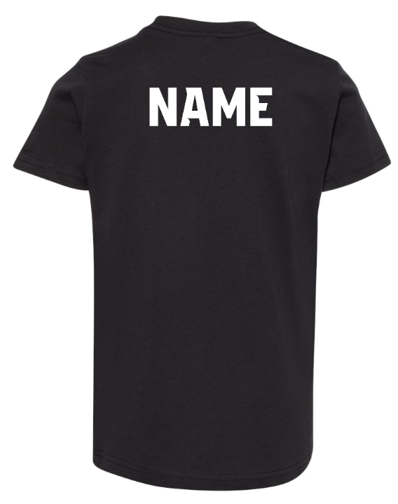 Custom Printed Apparel | OHS Volleyball - Youth T-Shirt (Maroon / Black) Personalization Optional - OHS Volleyball - 18261
