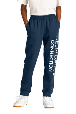 Delta Dance Connection - Company Bottoms Navy front view