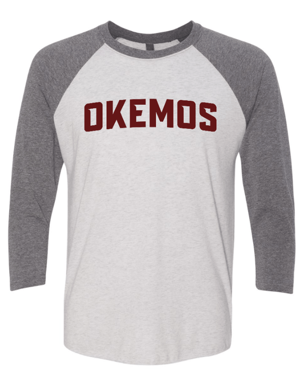 Custom Apparel - Screen Printing - Okemos 2024 - 2025 Staff Options - Triblend Raglan T-Shirt - Okemos 2024 - 2025 Staff Options - 16307